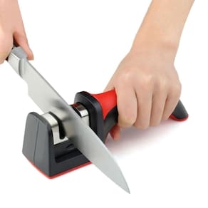 Amolador 3 Em 1 Profissional Facas E Tesouras -Prepara E