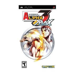 Jogo mídia física street fighter alpha max 3 psp