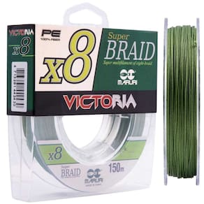 Linha Multifilamento Victoria 8X 55lb 0,40mm Verde 150m