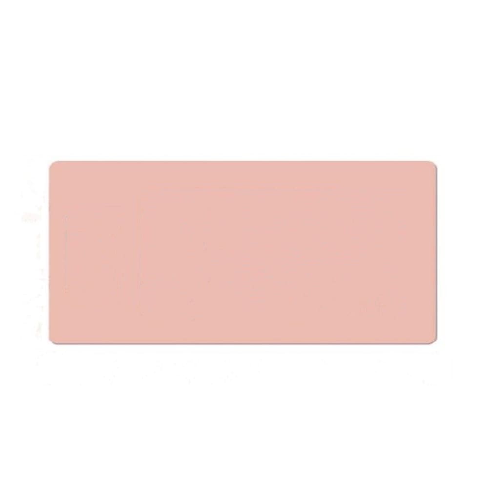 Mouse pad 70x30 tapete de mesa material sintético rosa claro