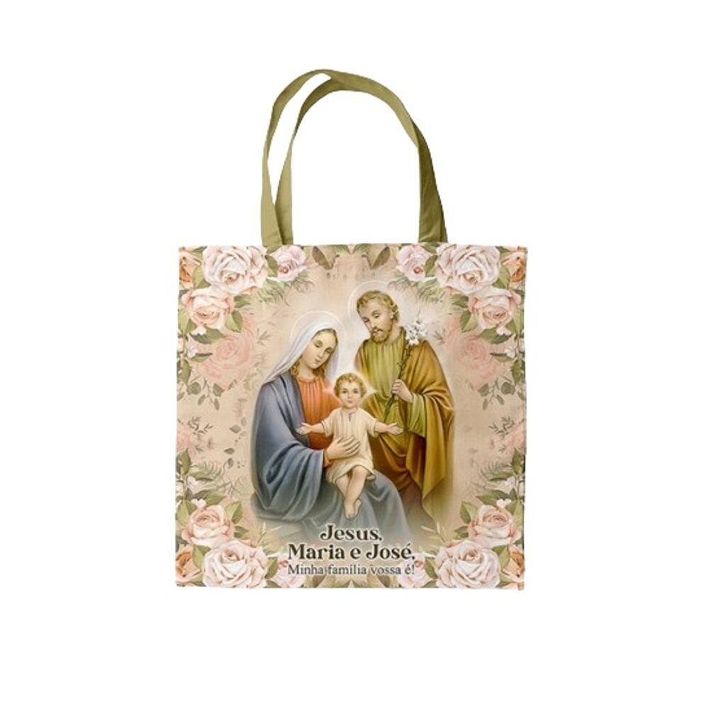 Ecobag Sacola da Sagrada Família de Tecido