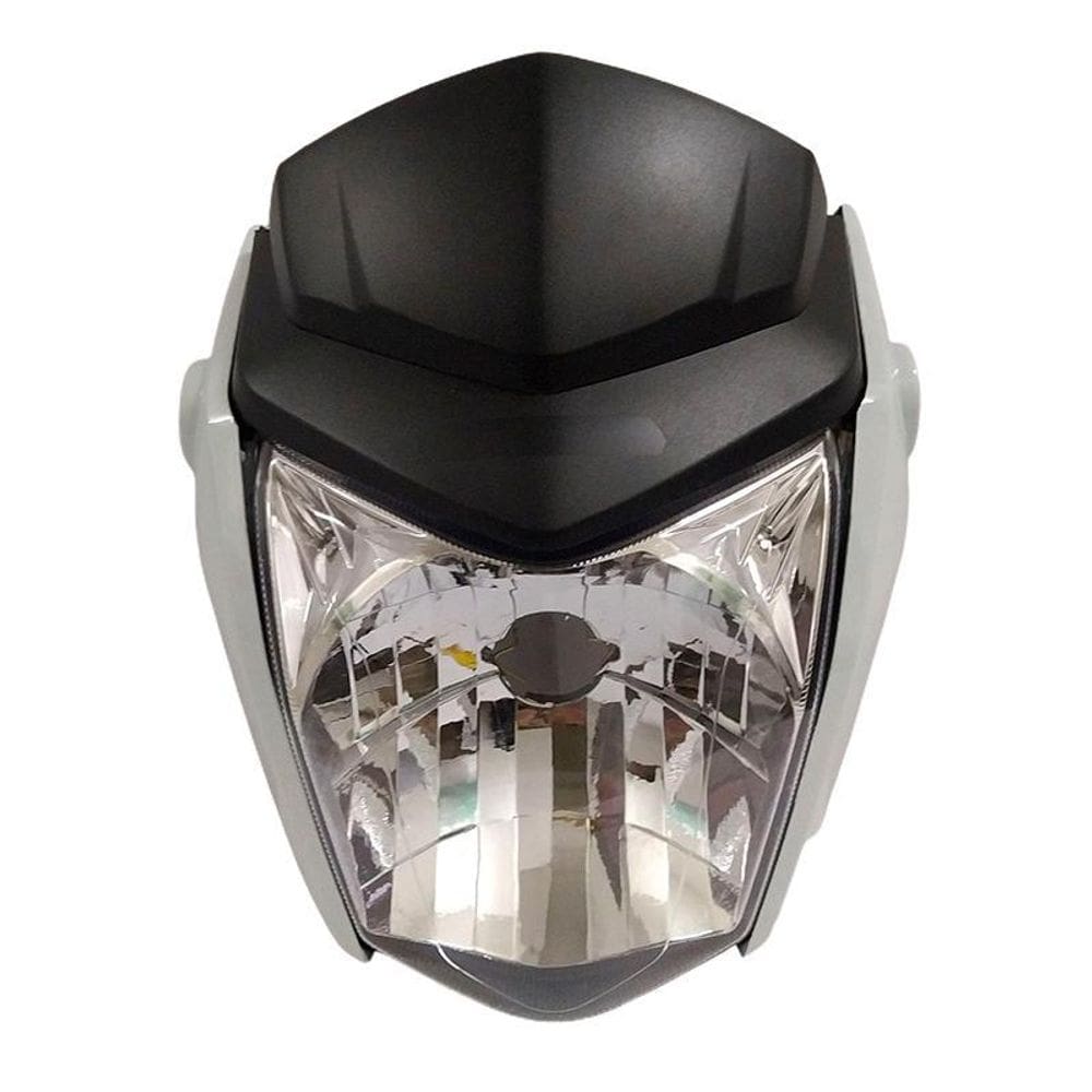 Farol completo titan 150 esd/ex14 titan 150 ex15 branco foco