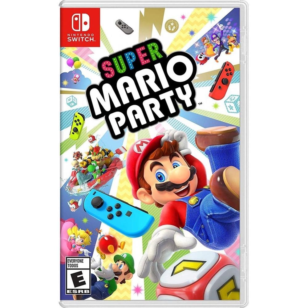 Jogo midia fisica super mario party pra nintendo switch