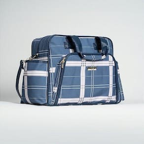 Bolsa De Maternidade Hug Grande Noruega Azul