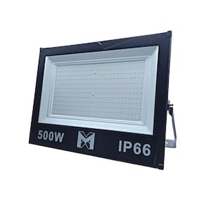 Refletor led 500w holofote prova d`água frio