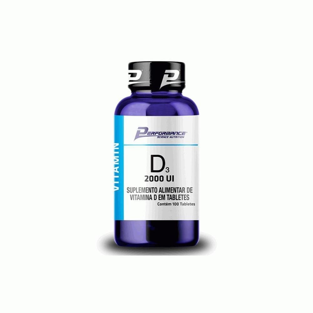 Vitamina D3 2000 Ui 100 Tabs - Performance Nutrition