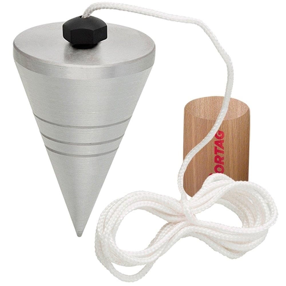 Prumo de Centro Cortag em Aço 42,5mm x 60mm 200g