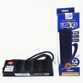Protetor filtro dps anti raio - power line using 4 tomadas r