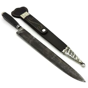 Faca Antiga SolingenFranz Wenk, Bainha Picaça Lâm 30 cm