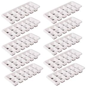 Forma de gelo com fundo de borracha com 10 unidades Plasutil ref. 15945