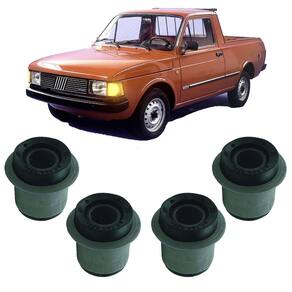 Kit borracha balança traseira pickup 147 1985 1986 1987 1988