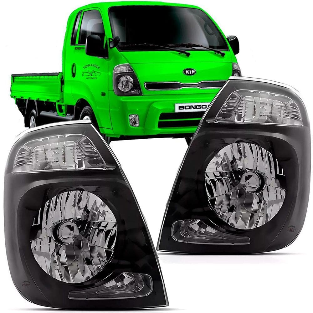 Par farol esquerd direito kia bongo fume