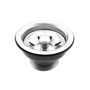 Válvula Inox Extra Brilho Tipo Americana 3.1/2"c/Pino Plástico Cromado