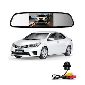 Camera de re tartaruga retrovisor com tela corolla