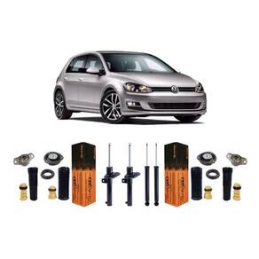 Amortecedor + kit dianteiro traseiro golf tsi 2013 a 2019
