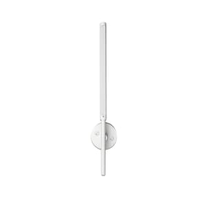 Arandela Line Branca 46cm Led 8W 3000K Bivolt