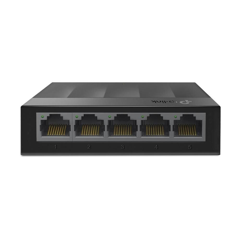 Switch 5 Portas 10/100/1000, Preto, LS1005G, TP-LINK