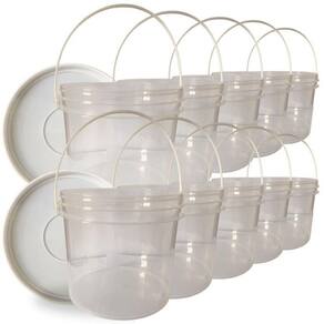 Pote para parafusos 2.2l transp 10 pçs