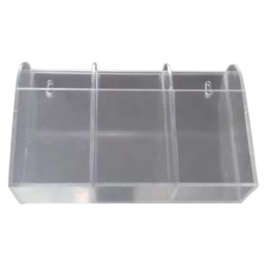 Porta controle tv ar condicionado suporte parede 3 nichos