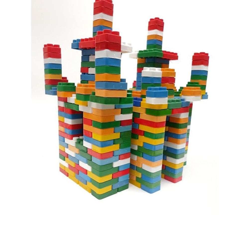 Super Saco Com 504 Peças De Bloco De Montar