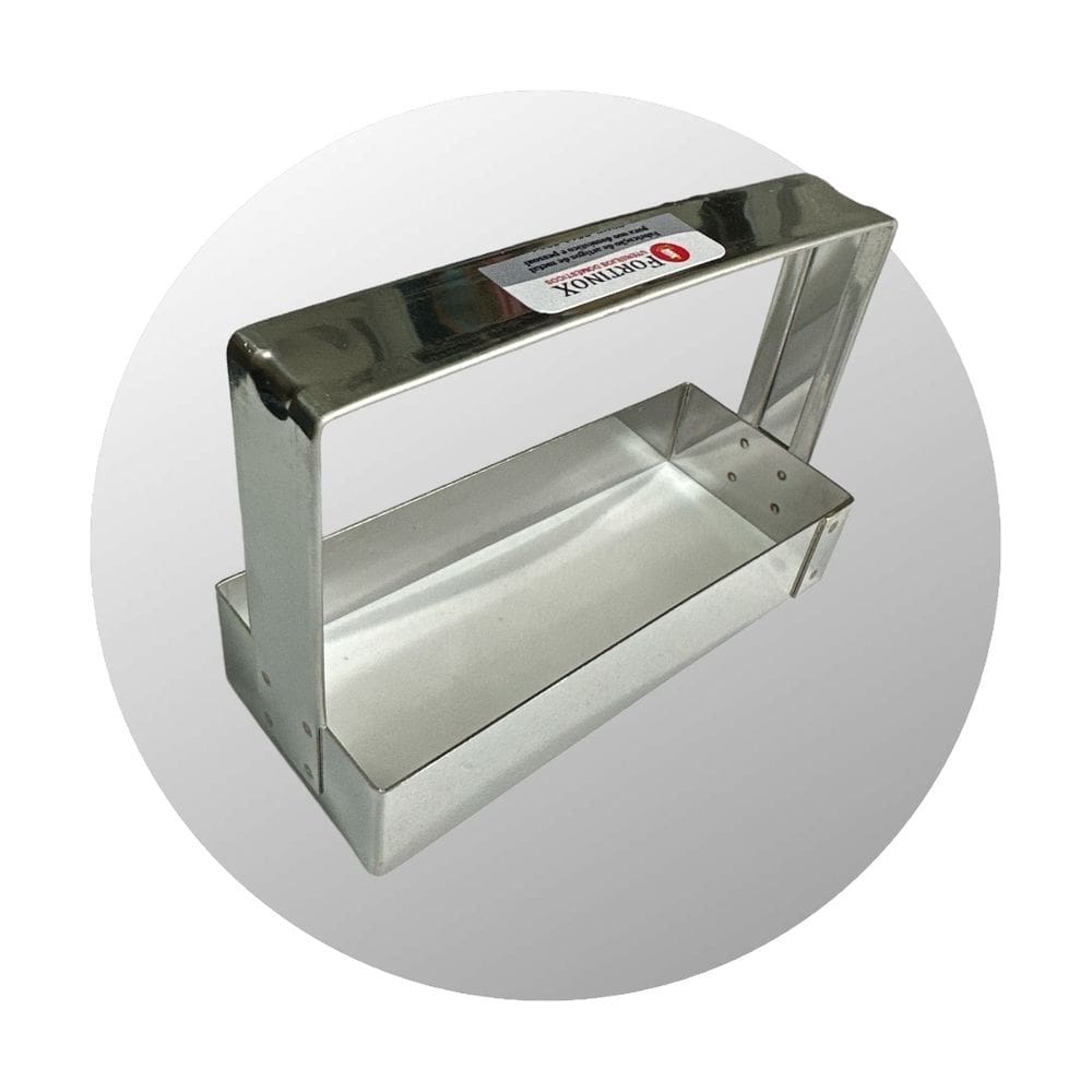 Cortador Retangular 12 X 5 Inoxidável c/ alça
