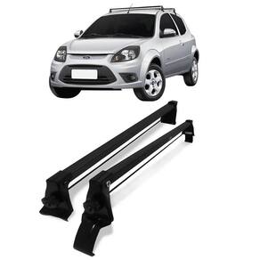 Rack bagageiro aço de teto ford ka 2008 até 2013 + cheirinho