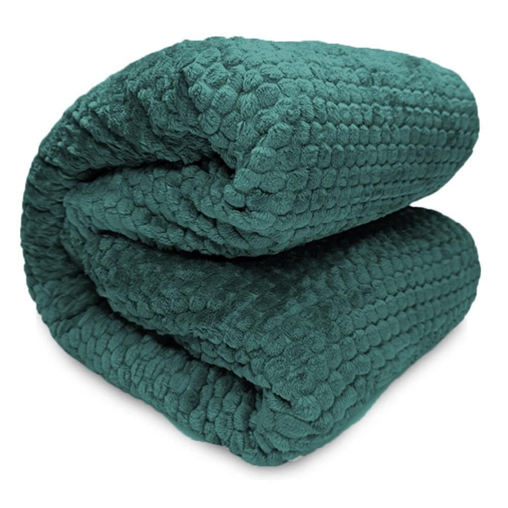 Cobertor De Microfibra Casal Corttex Lugano Esmeralda