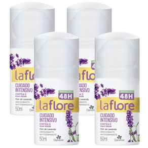 4UN Desodorante La Flore Roll On Flor De Lavanda 50ml Davene