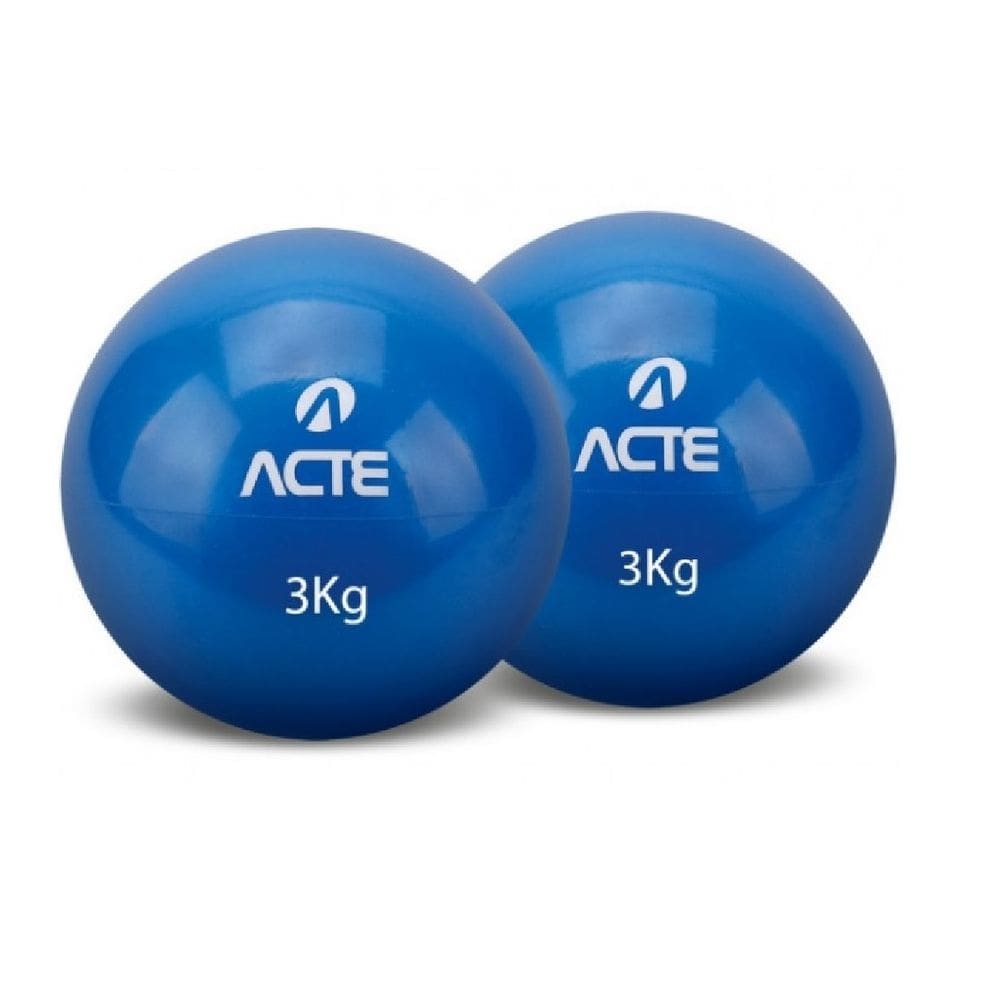 Par de Bolas Tonificadoras 3Kg Acte Sports