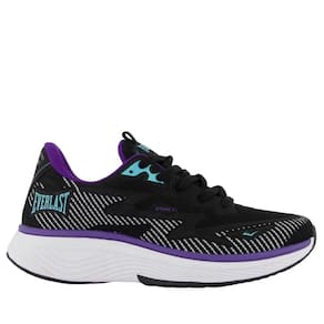 Tênis Feminino Everlast Modelo Stark II SEFA178 - Preto/Roxo