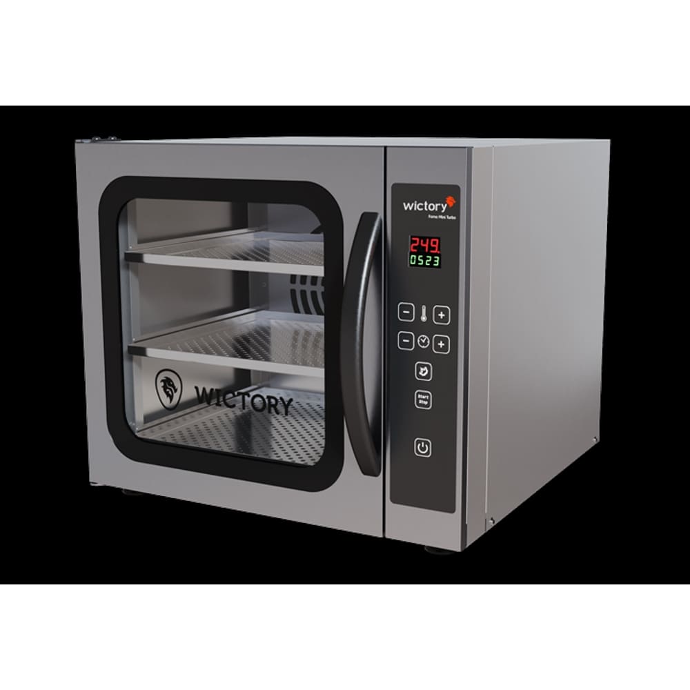 Forno de Convecção para Bolos WCVB-335 Modelo 3 Assadeiras Sem Vapor Wictory