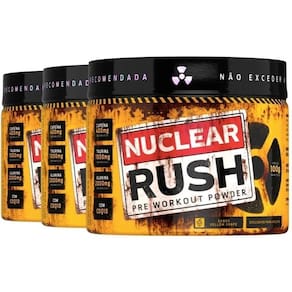 Kit 3 X Nuclear Rush Limao 100G Bodyaction