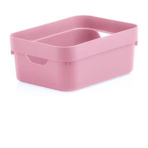 Caixa Organizadora Cube Marca Ou 19x14x8 Cm Cor Rosa