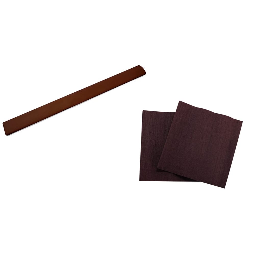 Pacote Papel Crepom 48cmx2m Marrom C/10 - Ridet