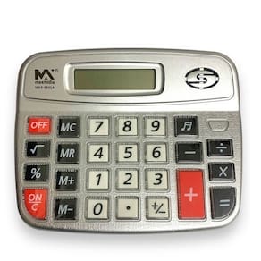 Calculadora Eletrônica De Mesa Multiuso 8 Dígitos Escritorio