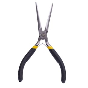 Mini Alicate Bico Longo Multifuncional 4.5" Mola de Retorno Fertak