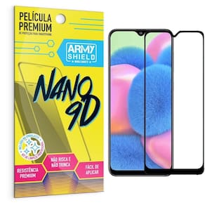 Película premium nano 9d para galaxy a30s - armyshield