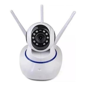 Babá eletrônica câmera ip wifi visão noturna s/fio 3 antenas homologação: 128692214013
