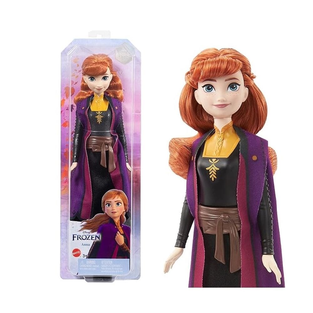 Boneca Rainha Anna Saia Cintilante Disney Frozen II - Mattel
