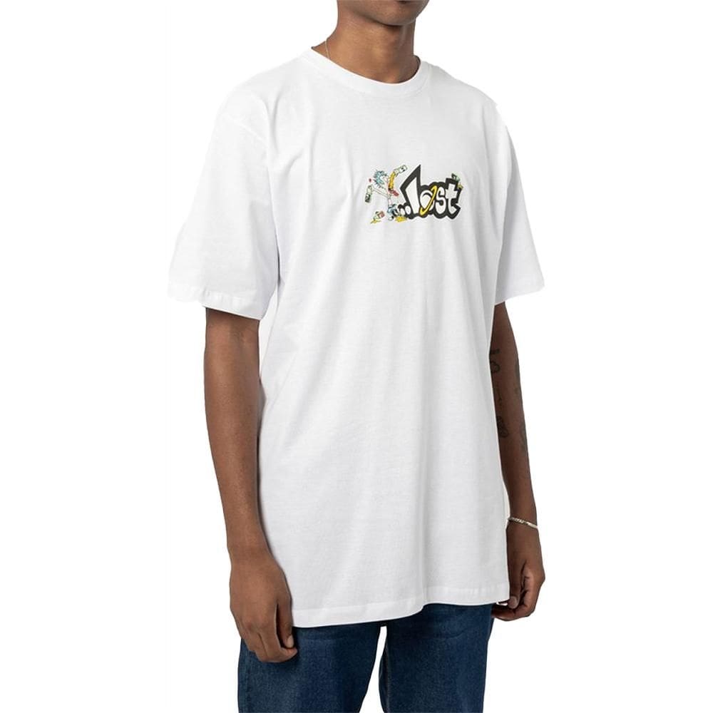 Camiseta Lost Lost Drunk WT24 Masculina Branco