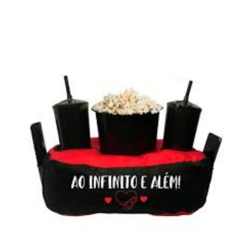 Almofada Pipoca Casal - Ao infinito e além