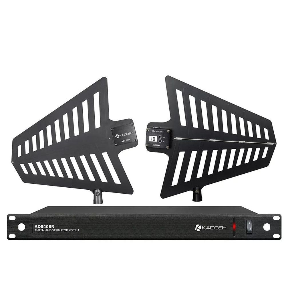 Kit distribuidor kadosh ad840br - padrão rack 4 mic