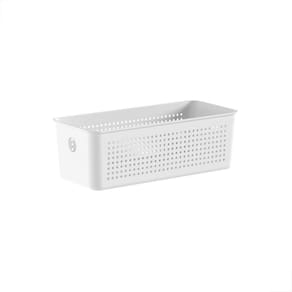 Cesto flow organizador multiuso para lavanderia 27 x 12