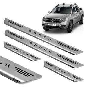 Soleira inox escovado porta mult duster oroch 2022