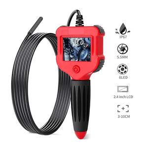 Endoscópio veicular display prova d`água ip67 cabo 2 metros