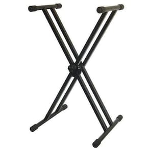 Suporte Duplo Saty Para Teclado Em X Duplo 2040 Saty