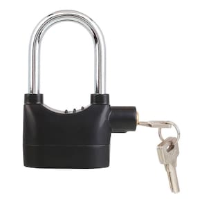 Cadeado antifurto tek com som resistente à chuva 3 chaves