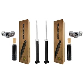 Kit 2 amortecedor + batente traseiro sonic sedan 2012 13 14