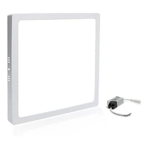 Painel Plafon Luminaria Luz Led Sobrepor 40X40 36W 6500K
