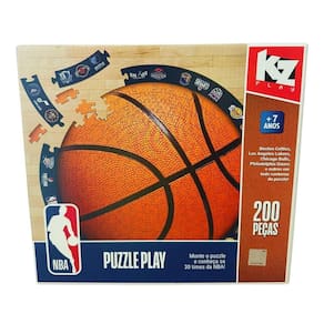Quebra Cabeça Puzzletimes Da Nba 200 Peças - Elka 1258